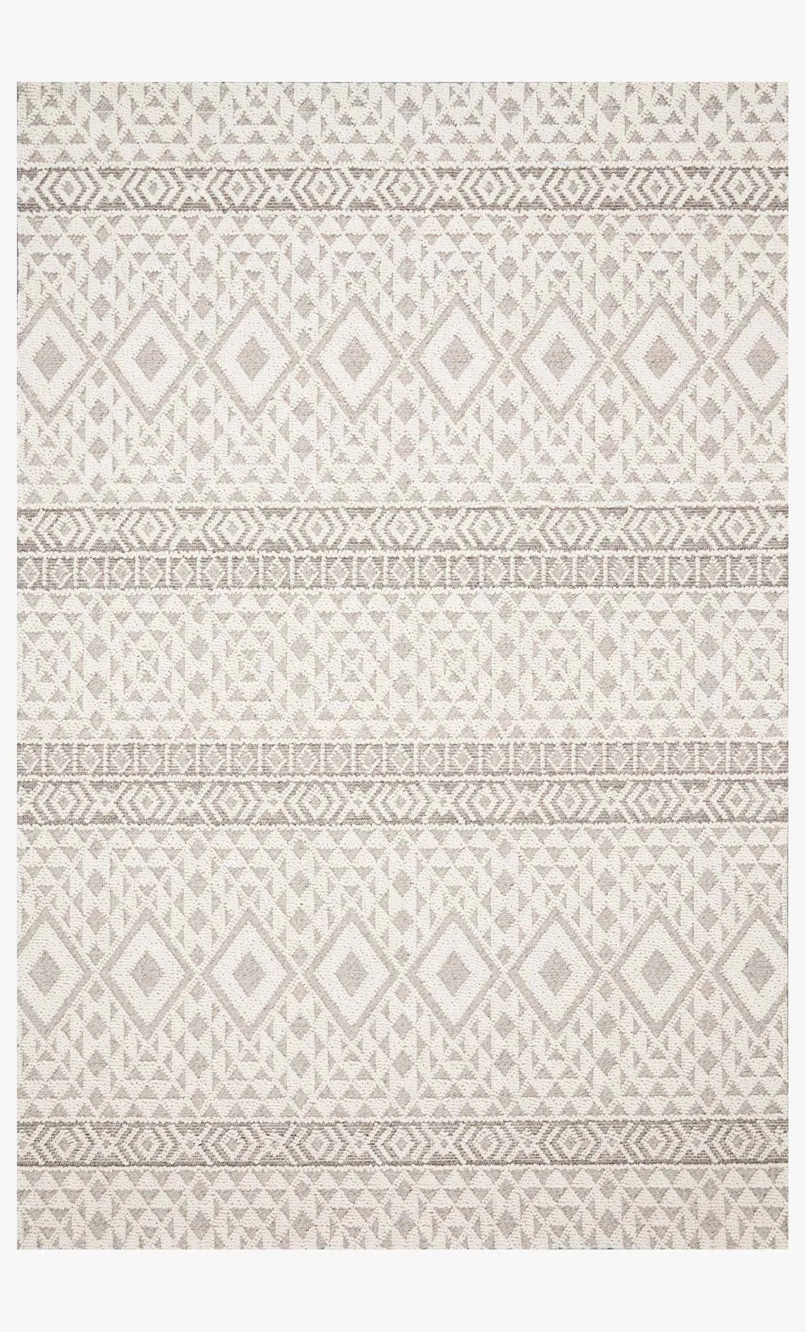 Cole COL-04 Silver/Ivory Rug - Baconco