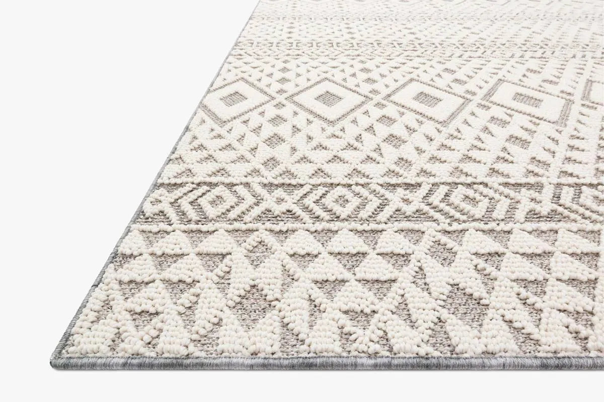 Cole COL-04 Silver/Ivory Rug - Baconco