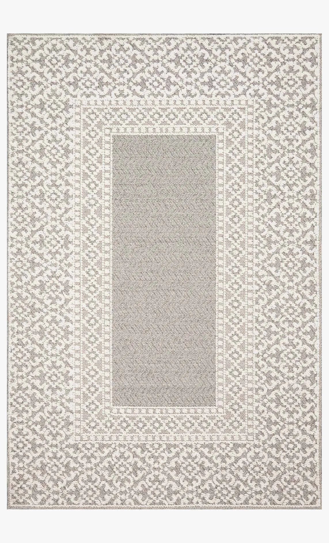 Cole COL-05 Grey/Ivory Rug - Baconco