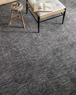 Collins COI-01 Charcoal/Denim Rug - Baconco