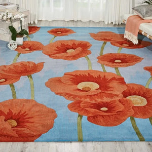 Contour CON79 Blue Rug - Baconco