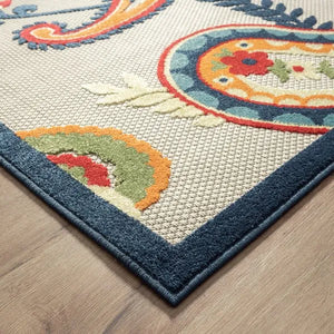 Copa Cabana 81817MLT Multi Rug - Baconco