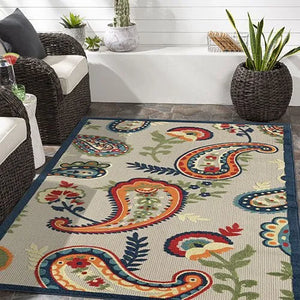 Copa Cabana 81817MLT Multi Rug - Baconco