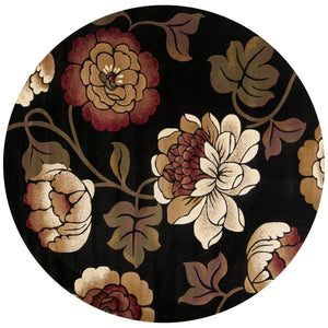 Corinthian 5351 Bella Black Rug - Baconco