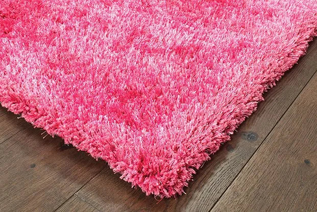 Cosmo Shag 81103 Pink/ Pink Rug - Baconco