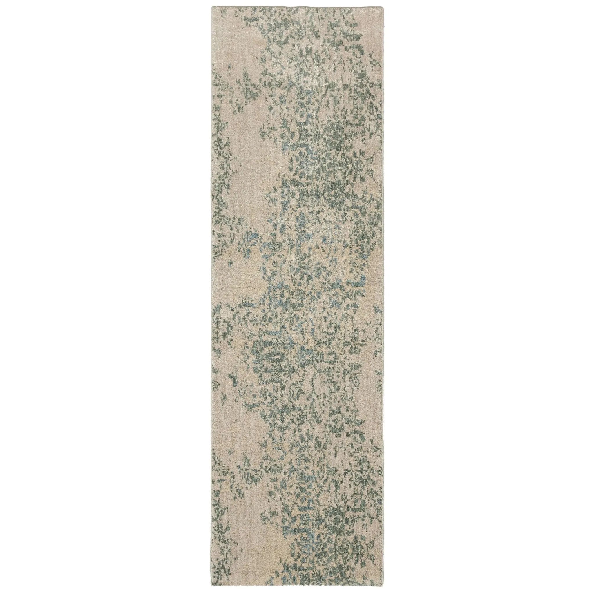 Cosmopolitan Nirvana Jade by Virginia Langley 90953 60128 Rug - Baconco