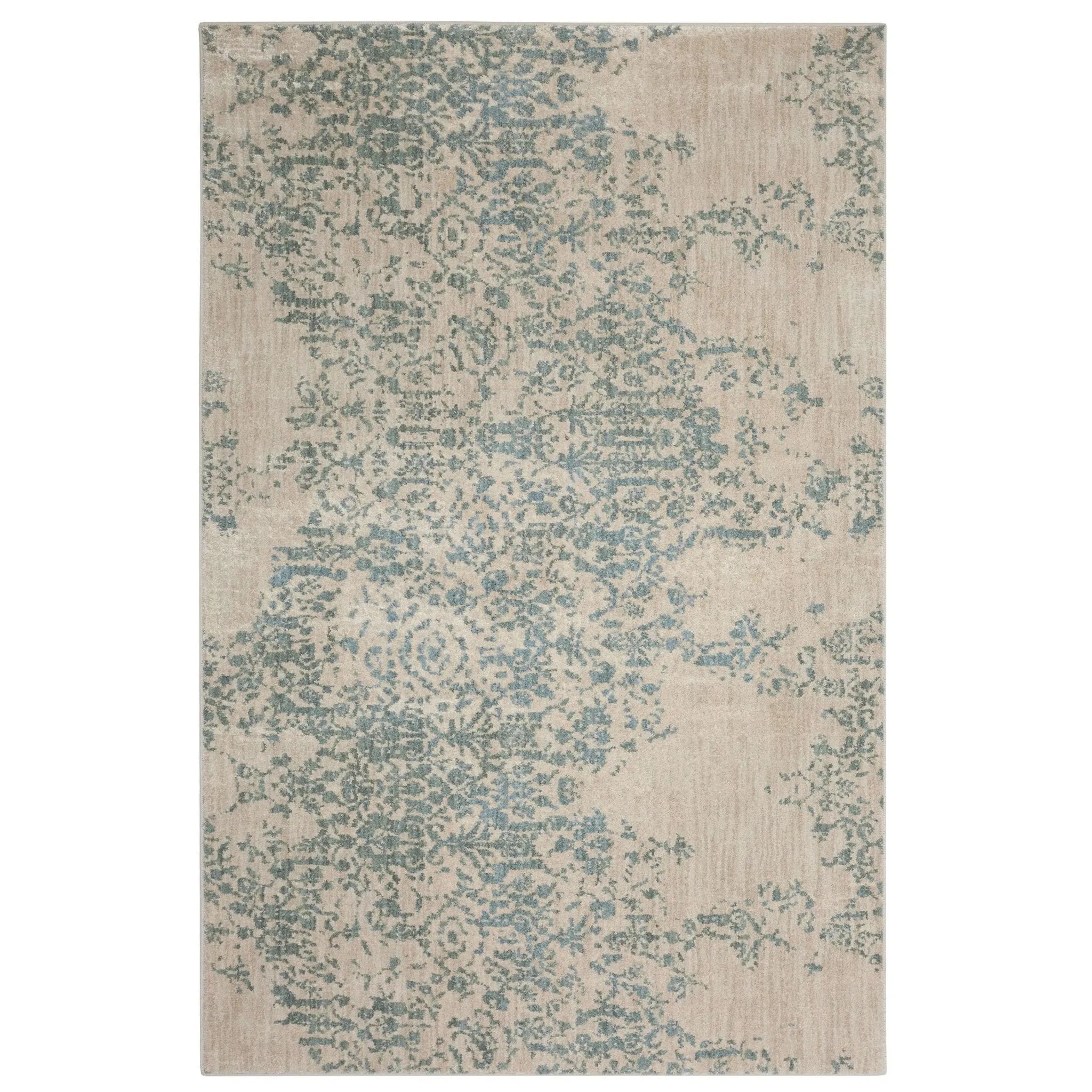 Cosmopolitan Nirvana Jade by Virginia Langley 90953 60128 Rug - Baconco