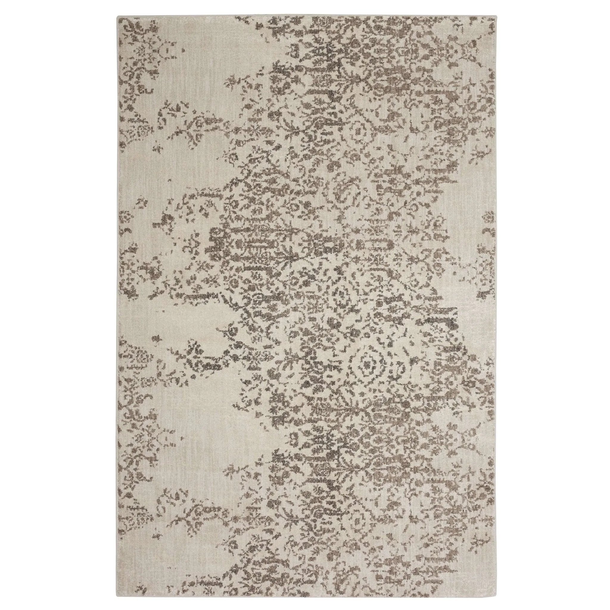 Cosmopolitan Nirvana Smokey Gray by Virginia Langley 90953 90116 Rug - Baconco