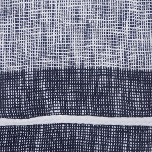 Cotton Lr81484 Navy/White Coverlet - Baconco