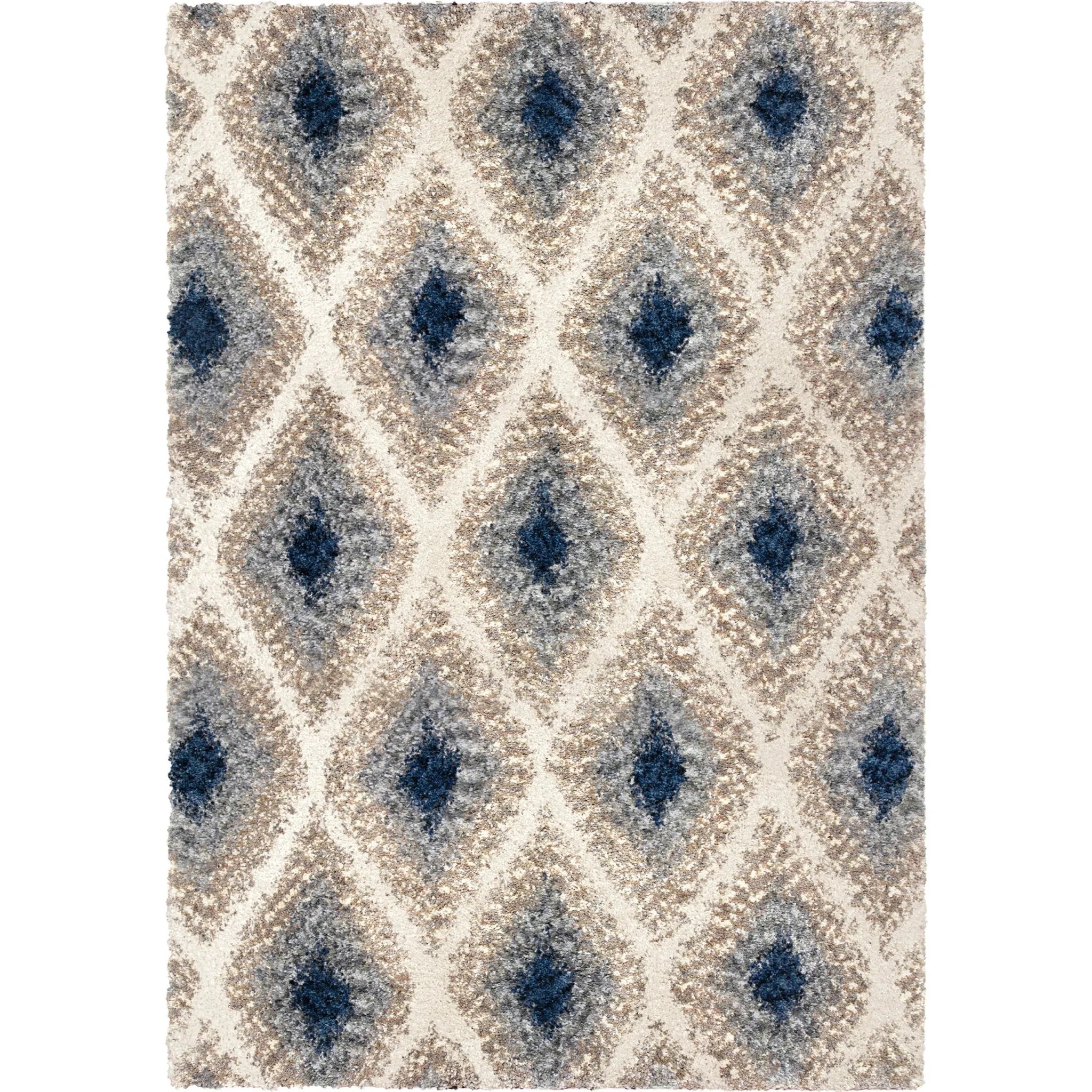 Cotton Tail JA09 Ikat Diamond Multi Rug - Baconco