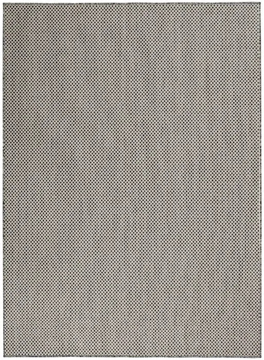 Courtyard COU01 Ivory/Charcoal Rug - Baconco