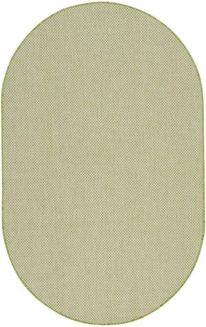 Courtyard COU01 Ivory/Green Rug - Baconco