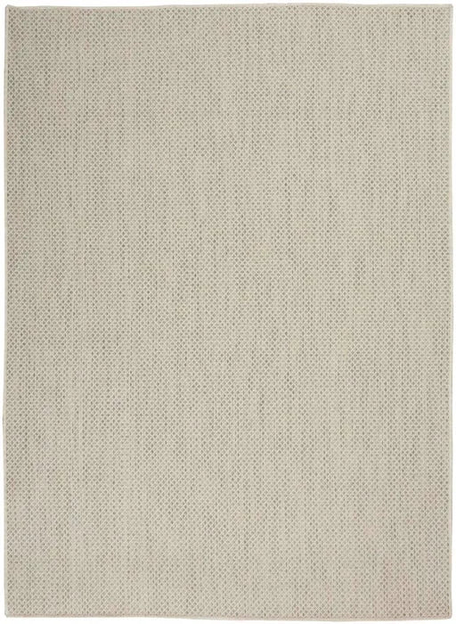 Courtyard COU01 Ivory/Silver Rug - Baconco