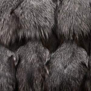 Couture Fur F7108 Dark Grey Throw Blanket - Baconco