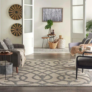 Cozumel CZM04 Cream Grey Rug - Baconco