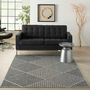 Cozumel CZM05 Dark Grey Rug - Baconco