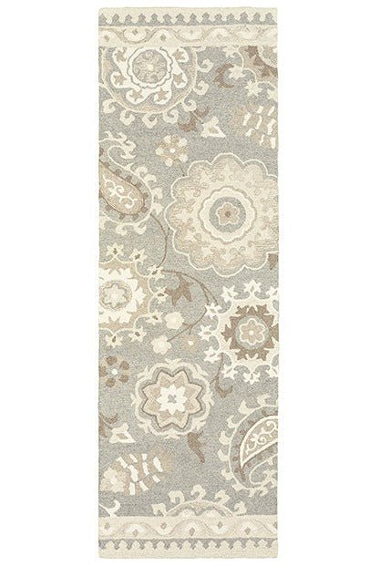 Craft 93003 Grey/ Sand Rug - Baconco