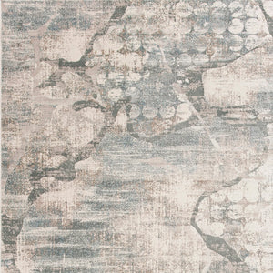 Crete 6514 Visions Ivory/Mist Rug - Baconco