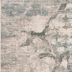 Crete 6514 Visions Ivory/Mist Rug - Baconco