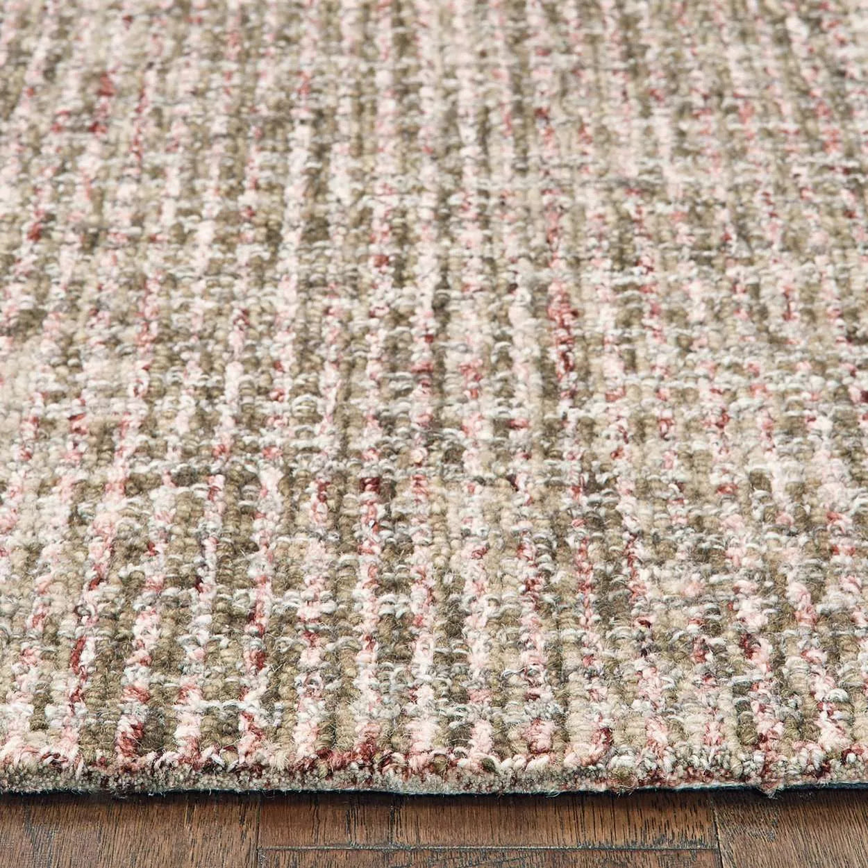 Criss Cross LR81300 Brown Red Rug - Baconco