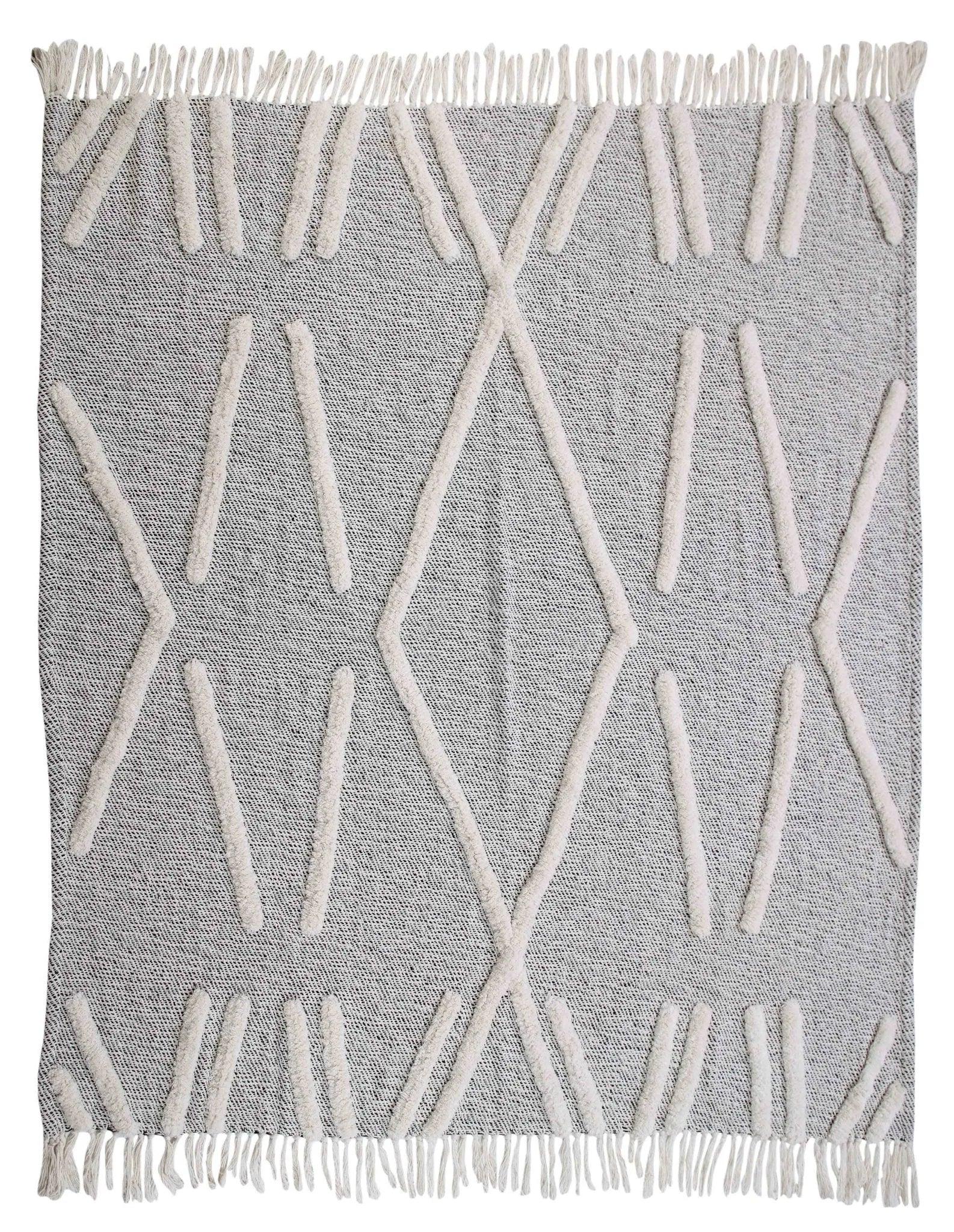 Crossing Lines LR80148 Throw Blanket - Baconco