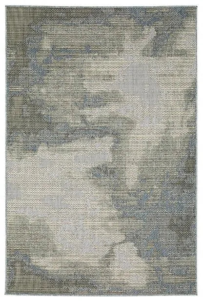 Cyprus 2101B Grey/Blue Rug - Baconco