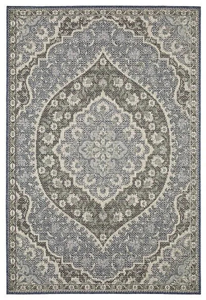 Cyprus 228C Blue Rug - Baconco