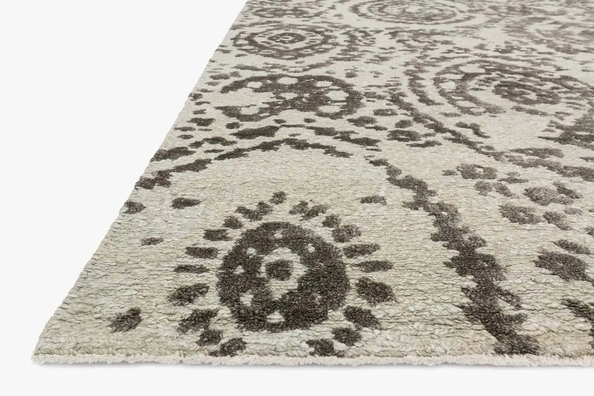 Cyrus CU 01 Silver / Mocha Rug - Baconco