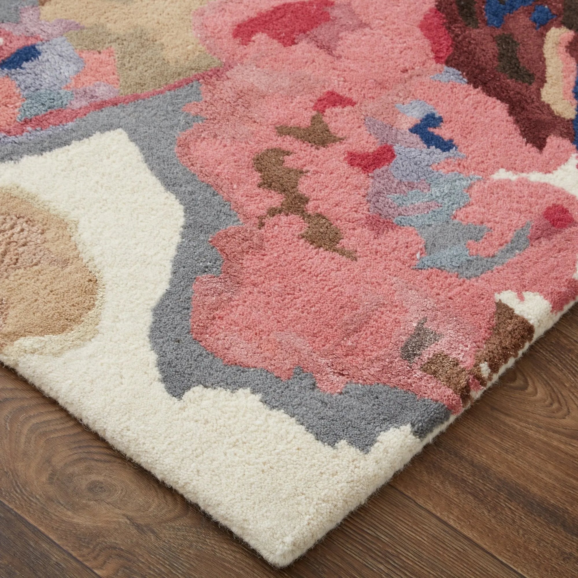 Dafney DFY8865F Blue/Pink Rug - Baconco