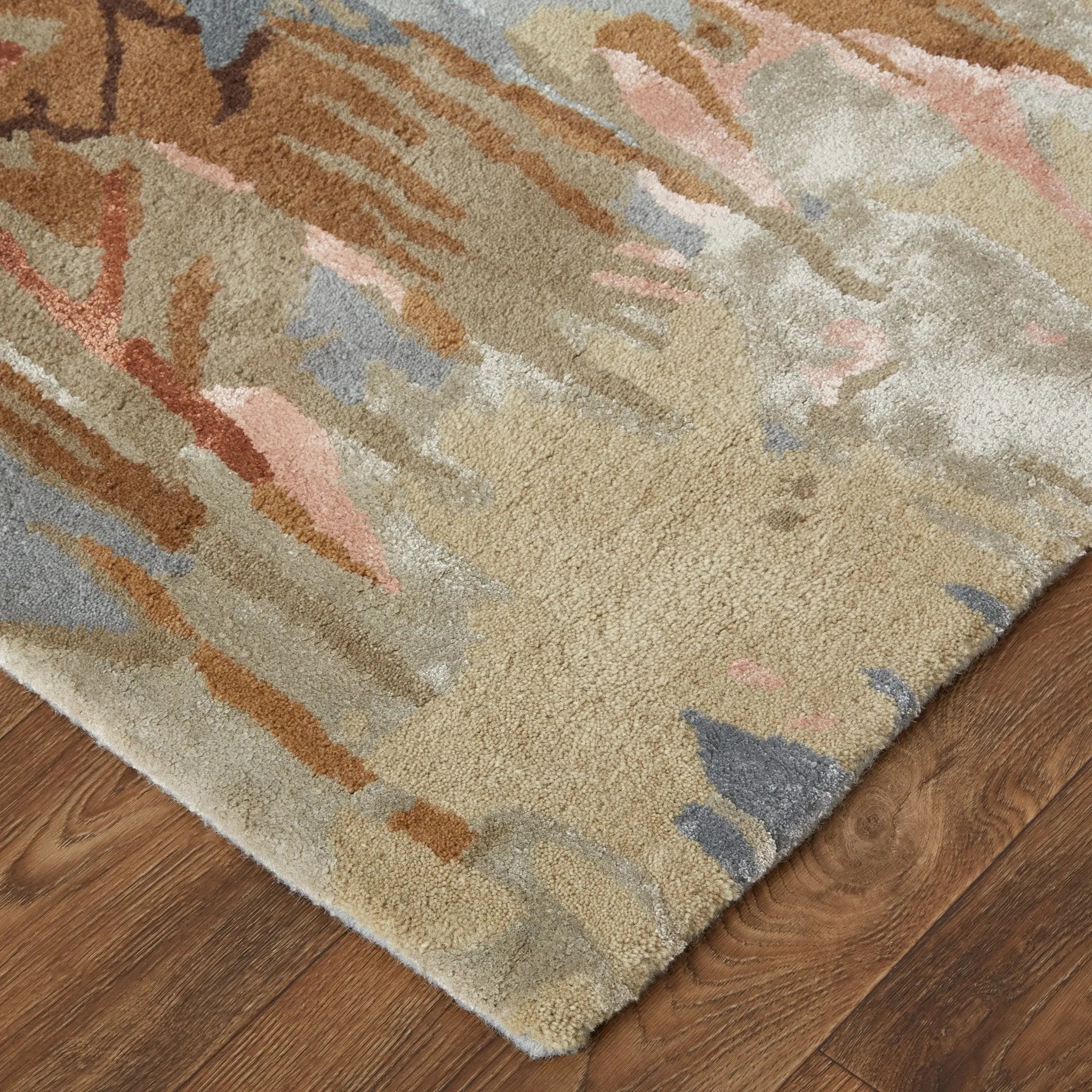 Dafney DFY8868F Tan/Grey Rug - Baconco