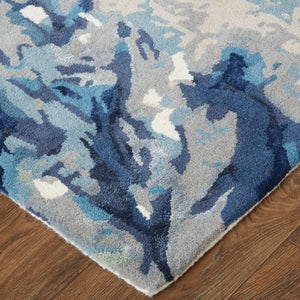 Dafney DFY8871F Blue Rug - Baconco