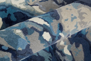 Dafney DFY8871F Blue Rug - Baconco