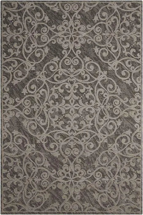 Damask DAS01 Grey Rug - Baconco