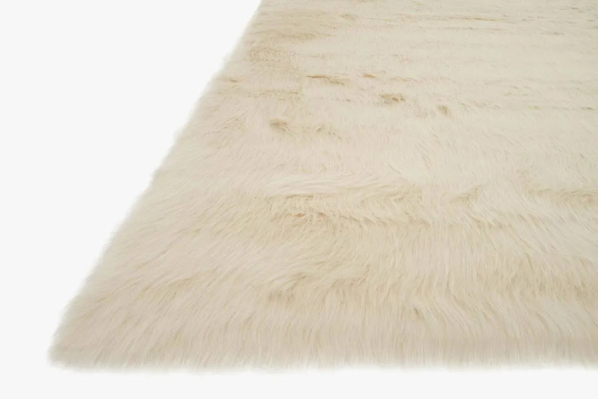 Danso Shag DA 04 Bone Rug - Baconco