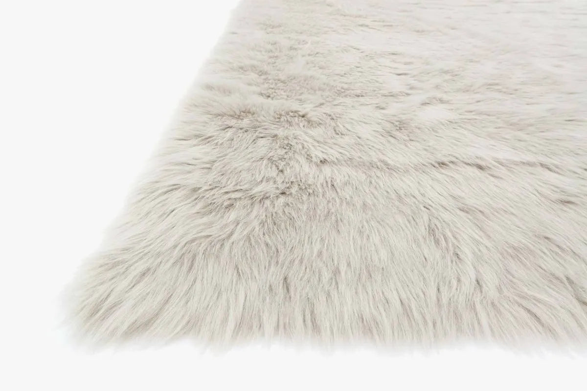 Danso Shag DA 04 Stone Rug - Baconco