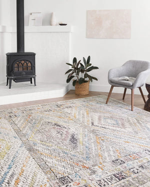 Dante DN-01 Ivory/Multi Rug - Baconco