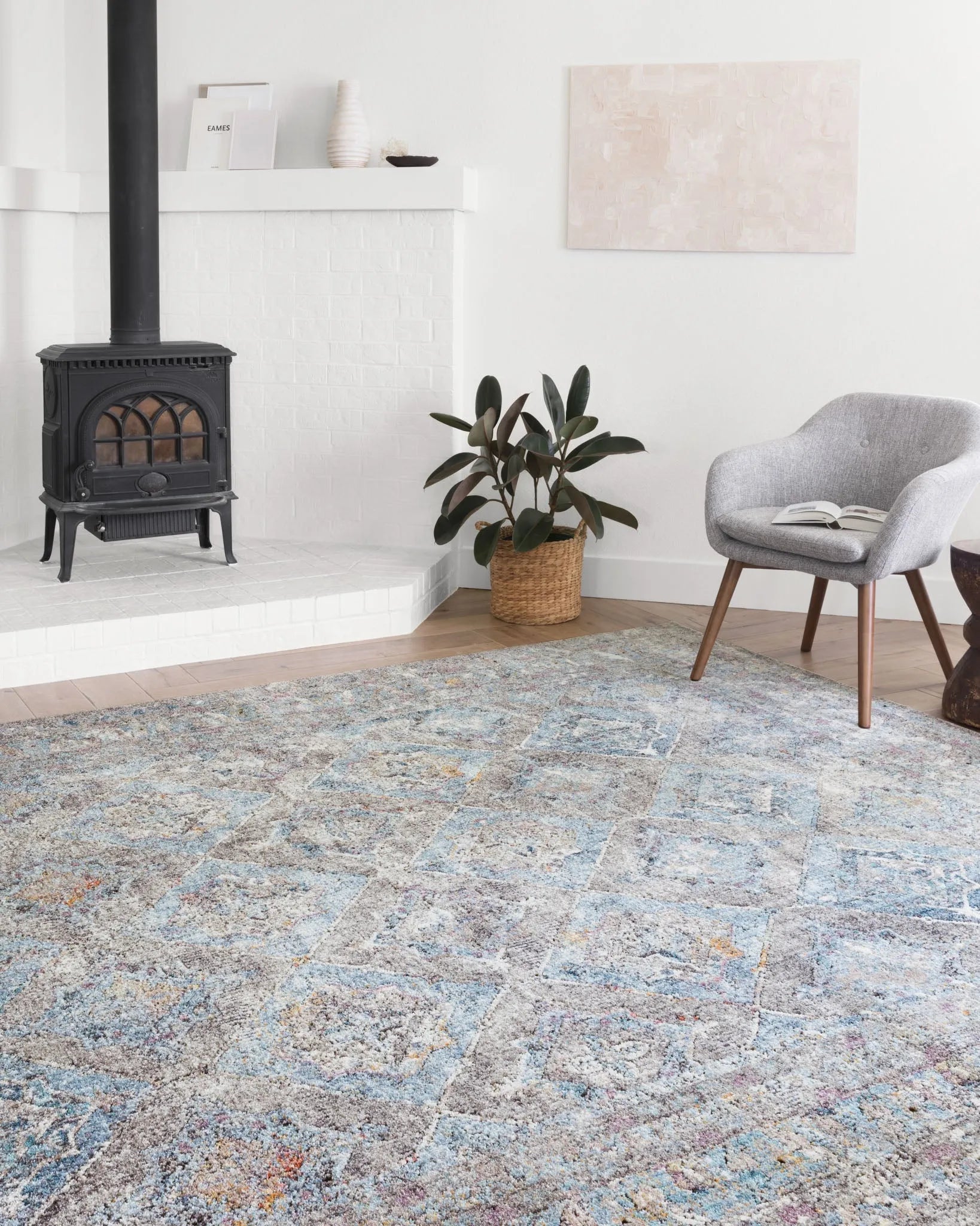 Dante DN-03 Granite/Lt. Blue Rug - Baconco