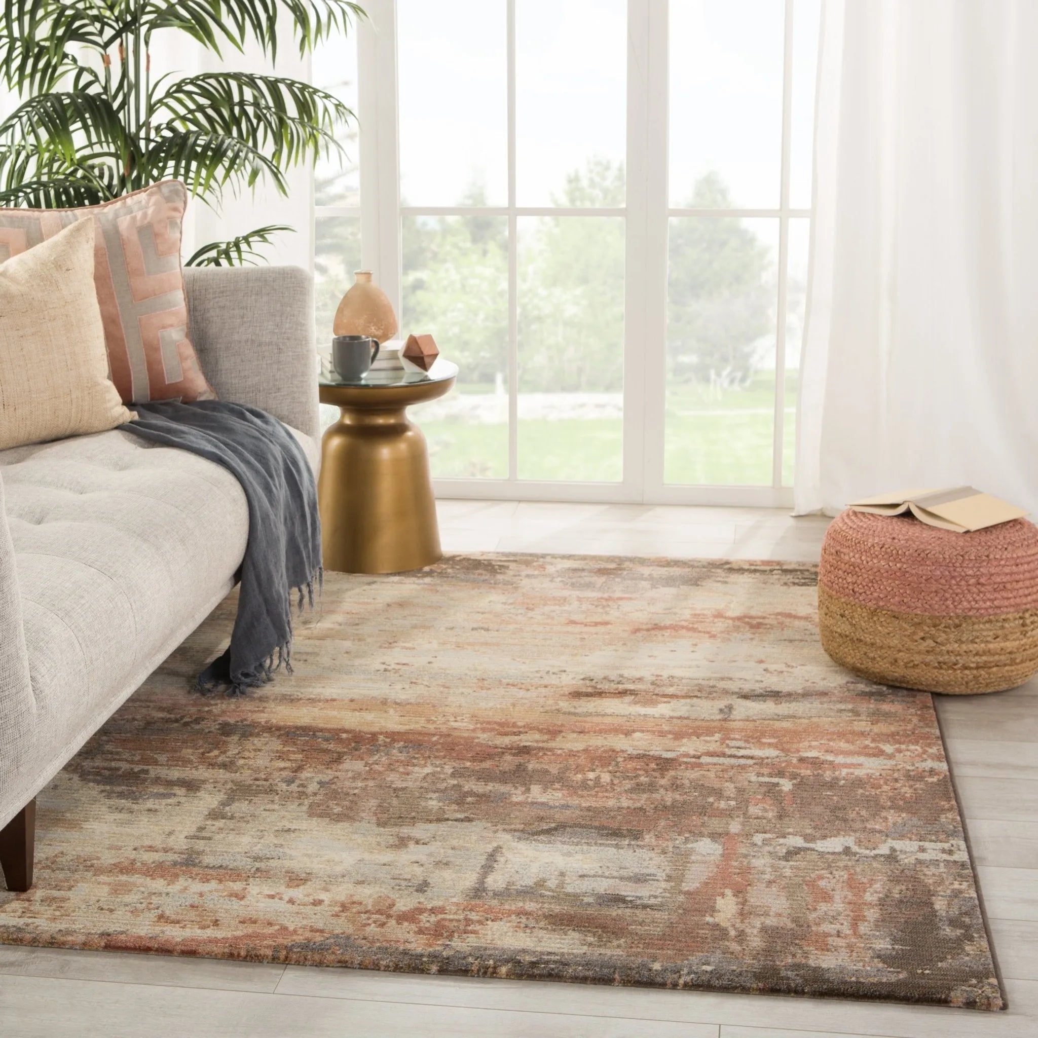 Dash Dsh18 Buxton Brown/Beige Rug - Baconco