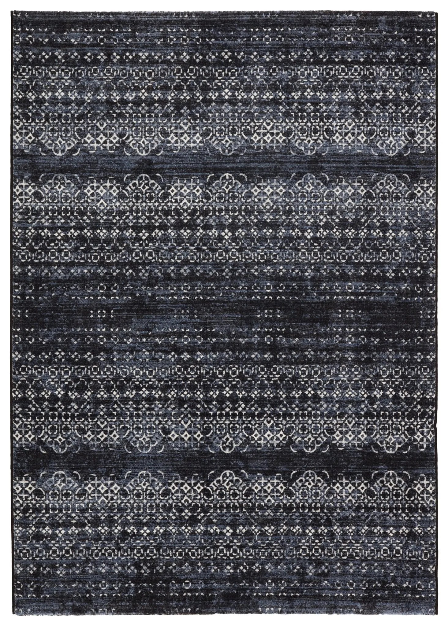 Dash Dsh19 Ardor Dark Blue/Gray Rug - Baconco