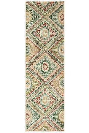 Dawson 8530A Ivory/ Multi Rug - Baconco