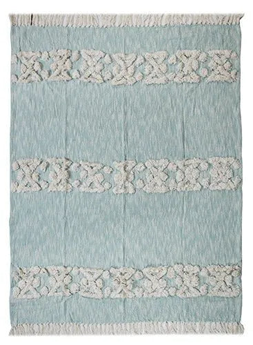 Dayton 80141SBL Sky Blue Throw Blanket - Baconco