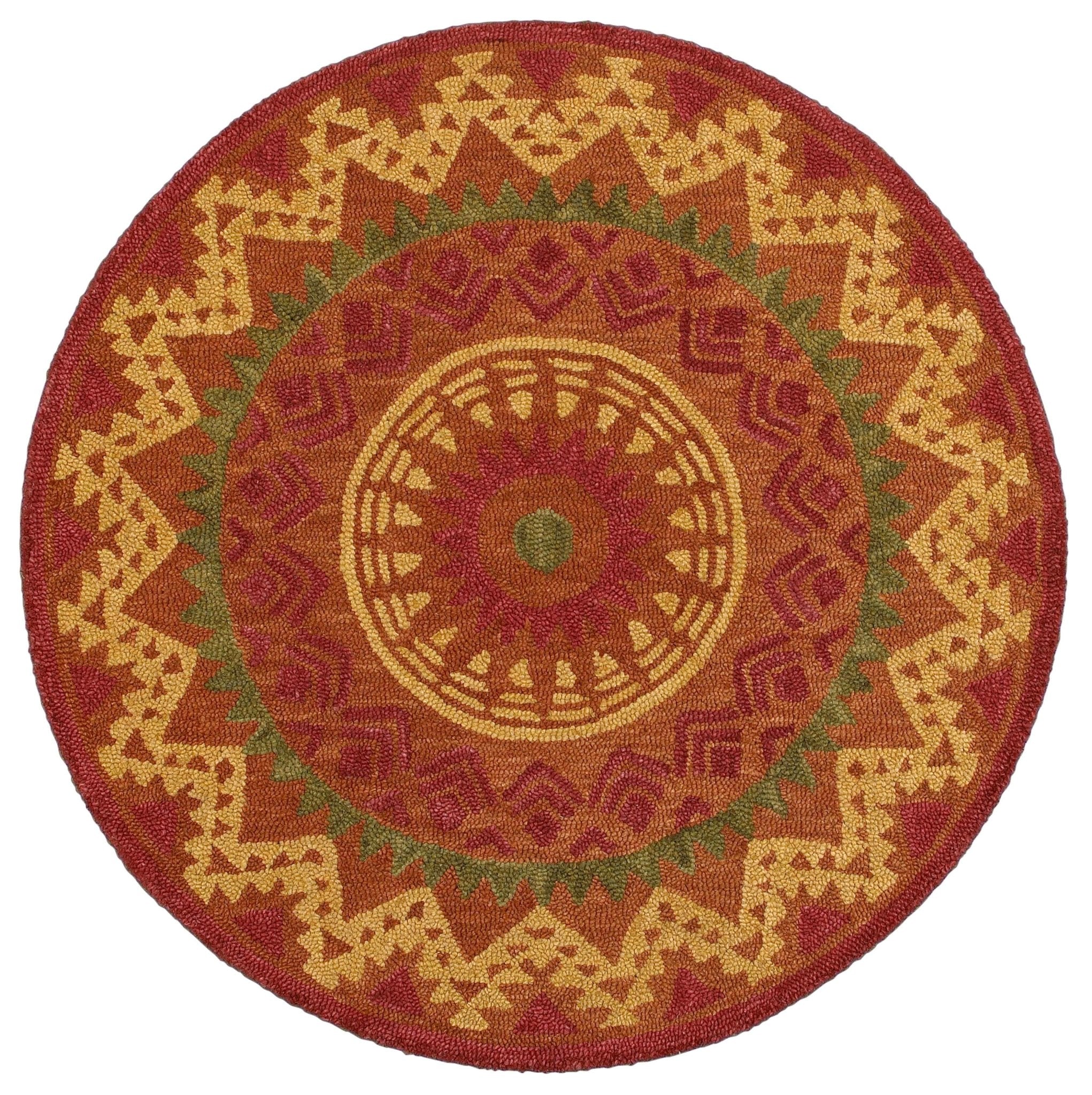 Dazzle LR54059 Rust Rug - Baconco