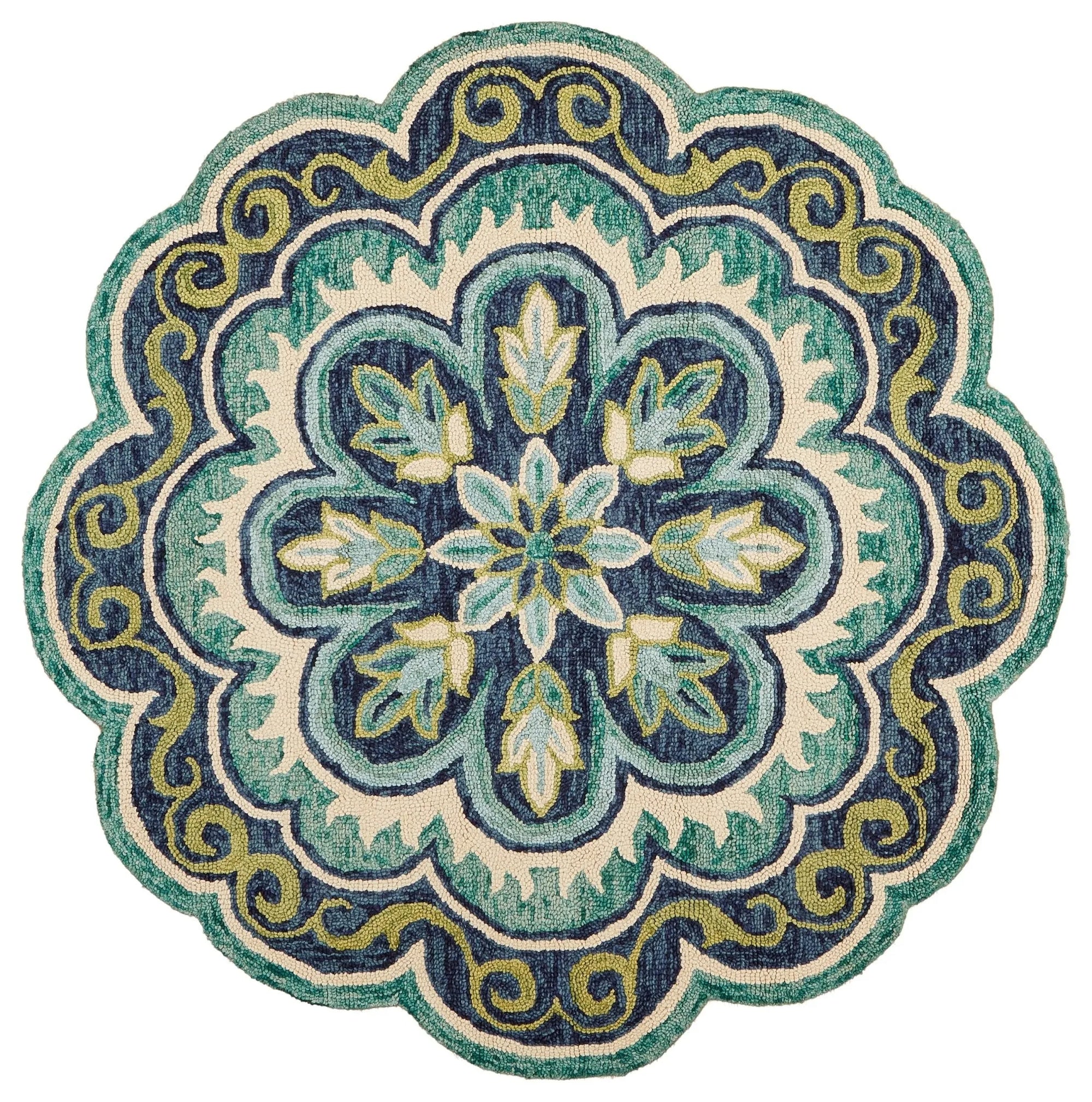 Dazzle LR54076 Green Rug - Baconco