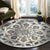 Dazzle LR54090 Blue Rug - Baconco