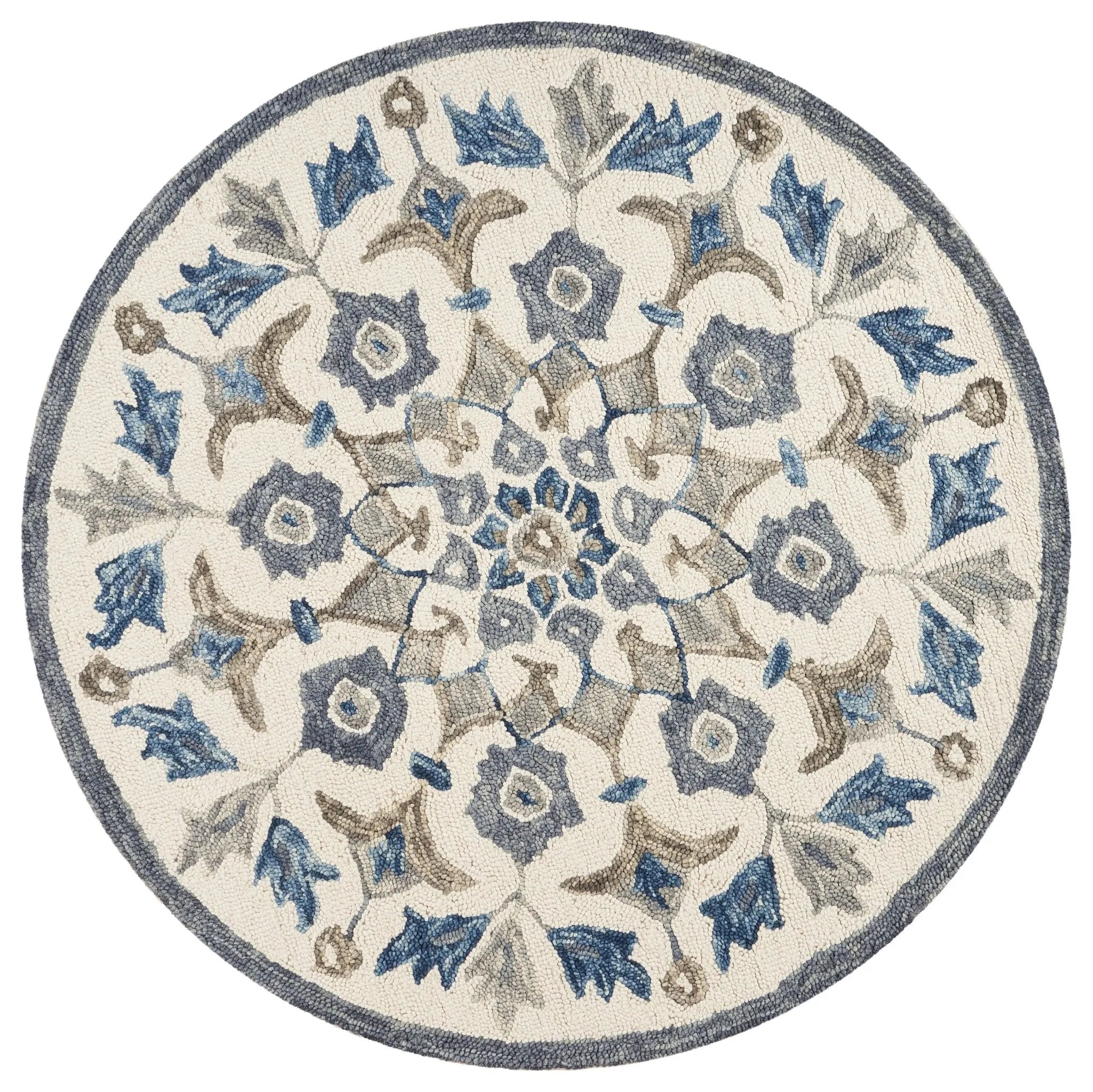 Dazzle LR54090 Blue Rug - Baconco