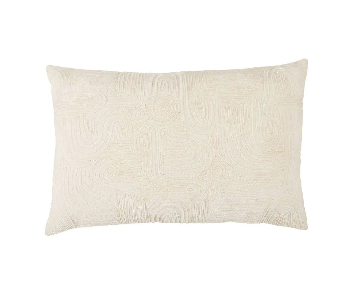 Deco DOC06 Ivory/Gold Pillow - Baconco