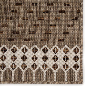 Decora By Nikki Chu By Nikki Chu Dnc18 Tirana Gray/Brown Rug - Baconco