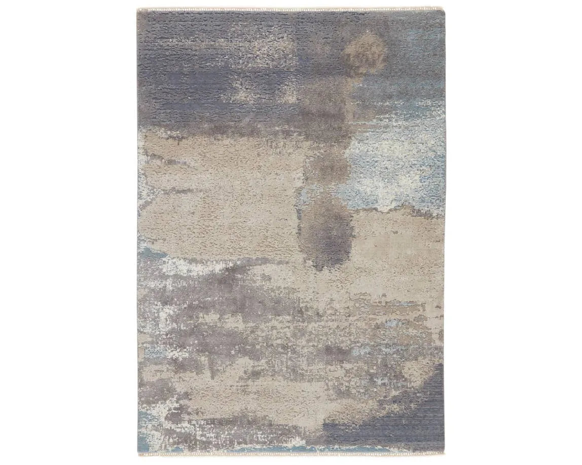 Delmara DLM03 Ionian Gray/Blue Rug - Baconco