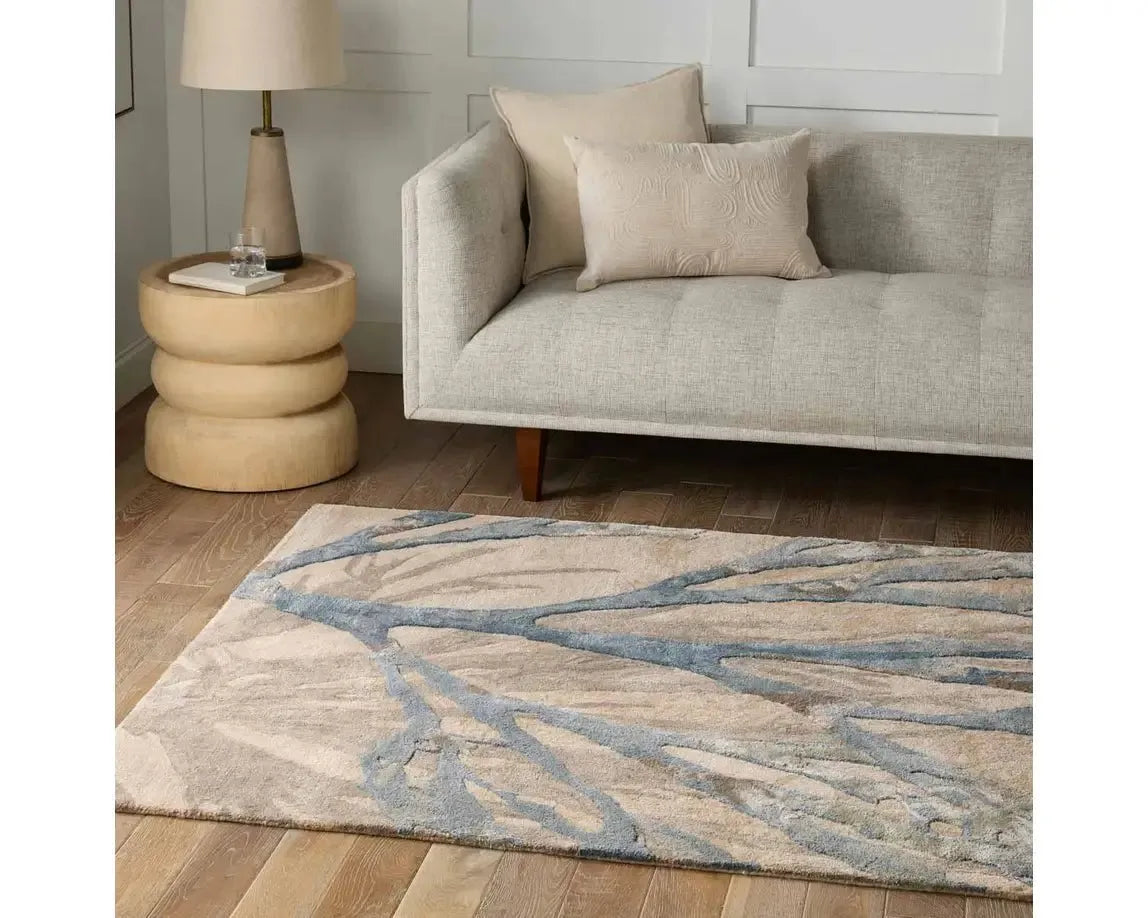 Delray DEL01 Grey/Brown Rug - Baconco