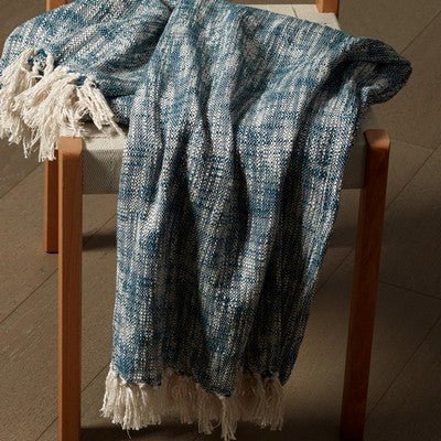 Denmark 81186BLU Blue Throw Blanket - Baconco